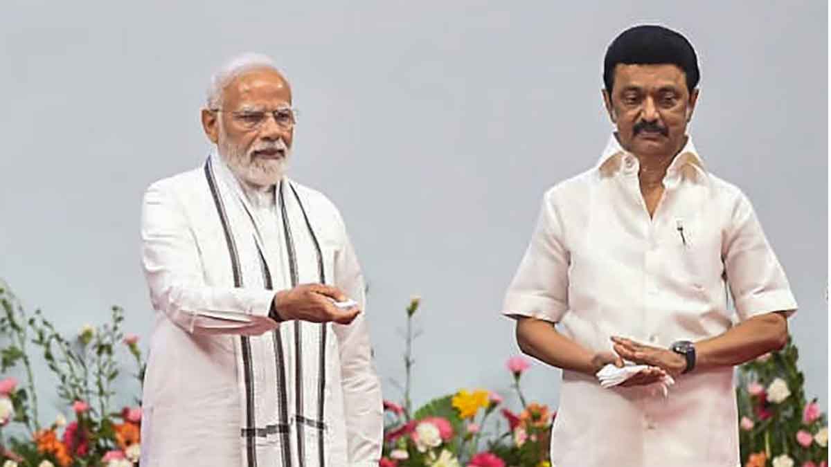 MK Stalin vs Governor: Attempt to 'impose Hindi everywhere'