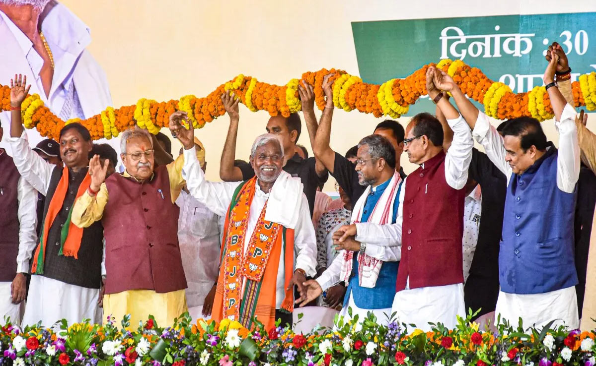 BJP releases first candidate list for Jharkhand, Champai Soren will contest from Seraikela