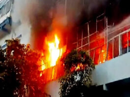 Massive fire breaks out in Kolkata's ESI hospital, one patient dies