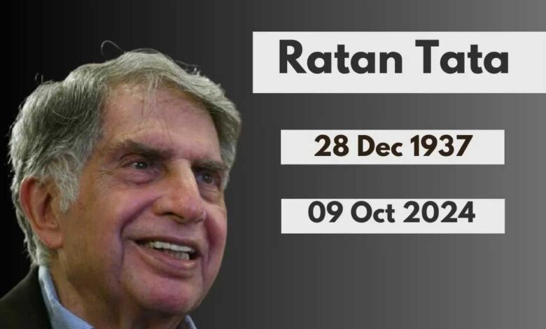 National icon Ratan Tata passes away at the age of 86