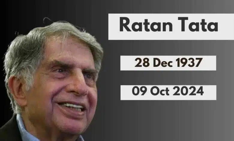 National icon Ratan Tata passes away at the age of 86