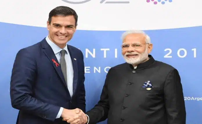 PM Modi and Spain's PM Sanchez can hold a road show in Vadodara on October 28.