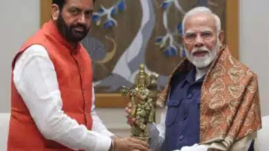 PM Modi congratulates Haryana CM Nayab Singh Saini on his electoral victory