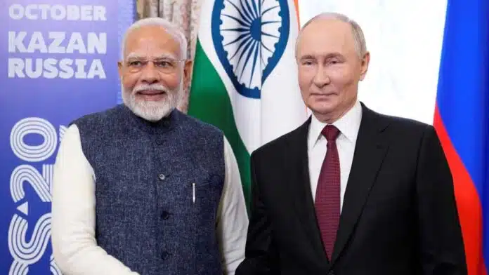 PM Modi gifts Jharkhand's art to Putin