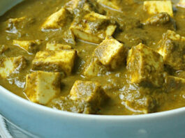 How to make paneer ki sabji