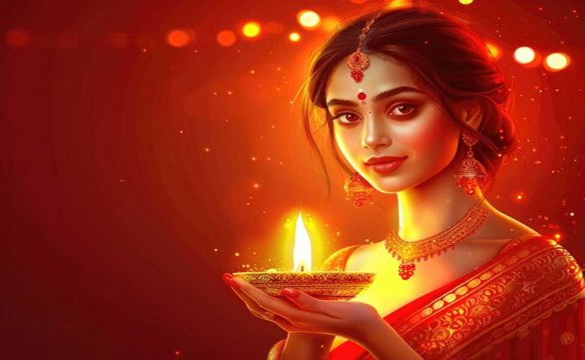 Please Goddess Lakshmi on Diwali