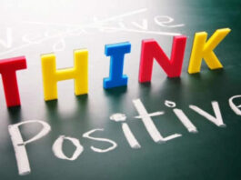 The importance of positive thinking