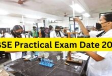 Practical exam schedule released for CBSE Board Exam 2025