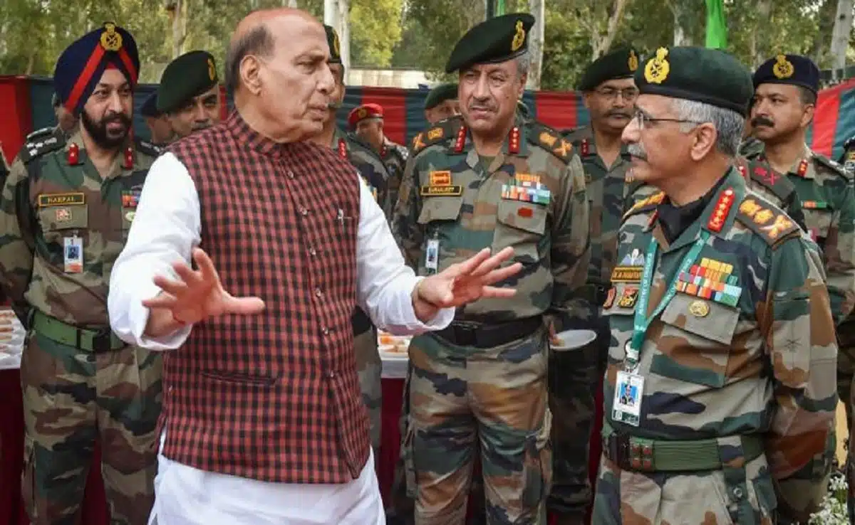 Rajnath Singh reached Tawang to celebrate Diwali with soldiers, Manipur CM also included