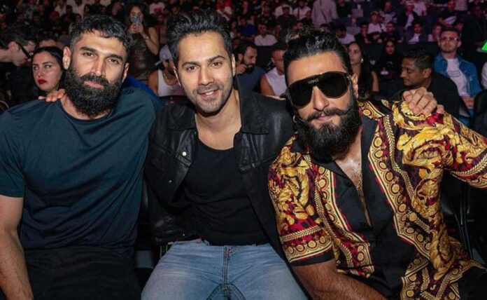 Ranveer, Varun and Aditya attend Abu Dhabi event