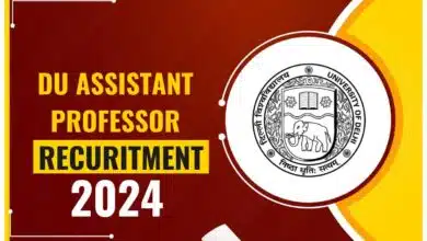 Recruitment for 575 faculty posts in DU, registration starts from October 14 at du.ac.in