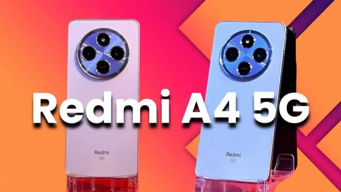 Redmi A4 5G price in India, key specifications revealed; said to get 50-megapixel rear camera