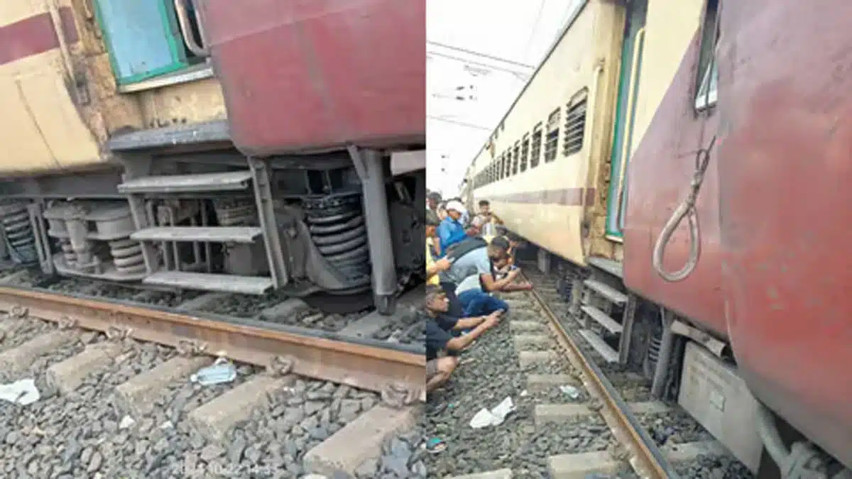 Shalimar Express derail in Maharashtra