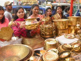 Shopping on Dhanteras