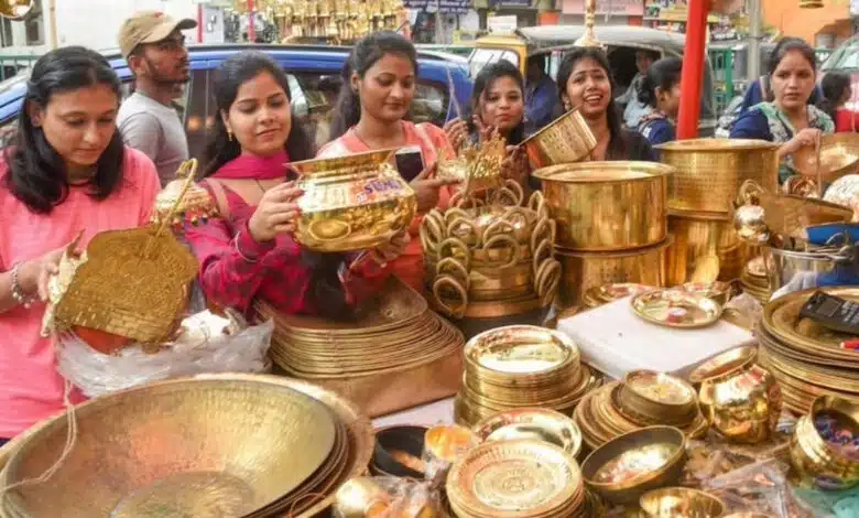Shopping on Dhanteras
