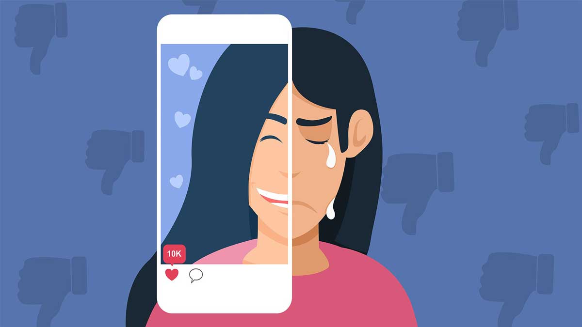 Social media has a direct impact on mental health