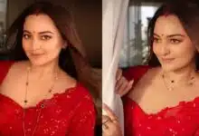 Sonakshi Sinha celebrated her 1st Karwa Chauth