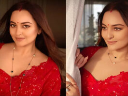 Sonakshi Sinha celebrated her 1st Karwa Chauth