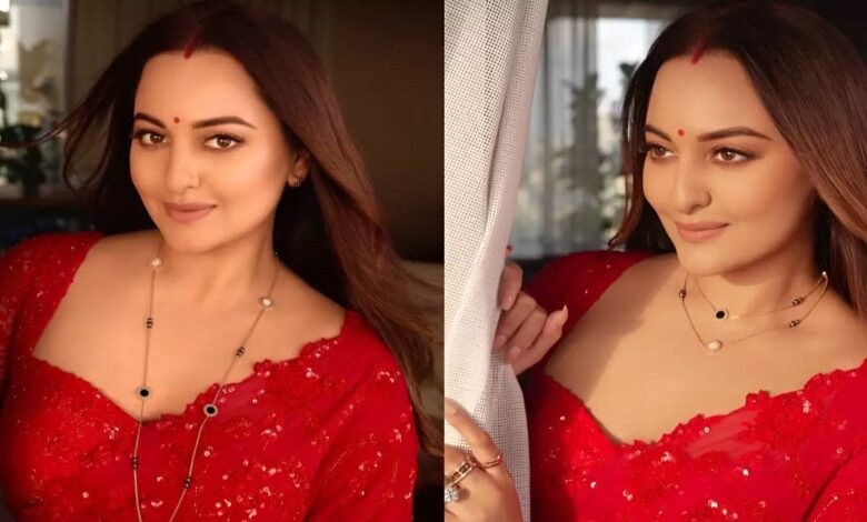 Sonakshi Sinha celebrated her 1st Karwa Chauth