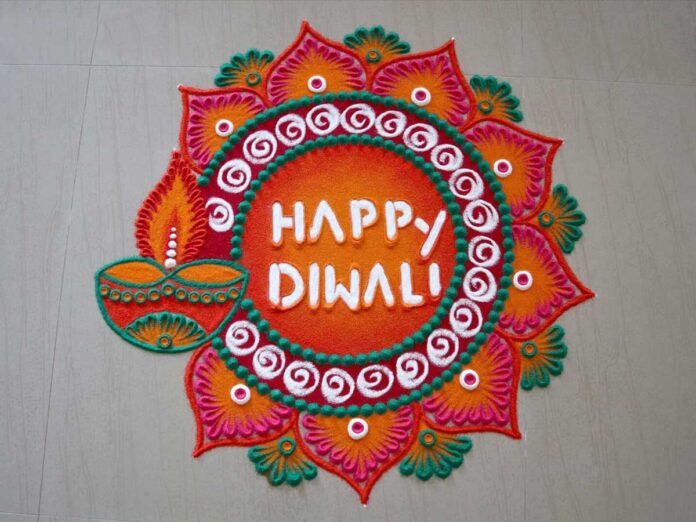 Special importance of Rangoli on Diwali