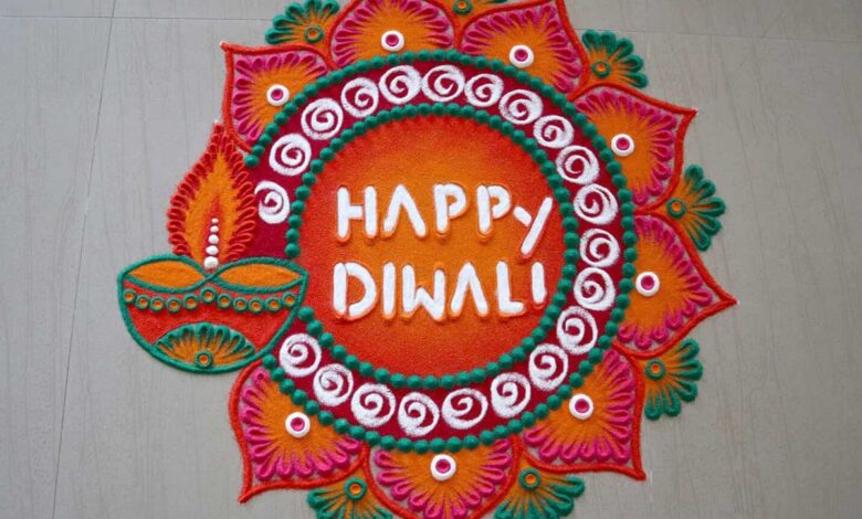 Special importance of Rangoli on Diwali