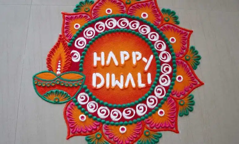 Special importance of Rangoli on Diwali