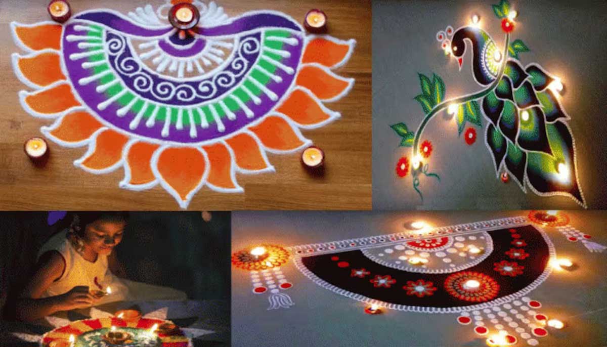 Special importance of Rangoli on Diwali