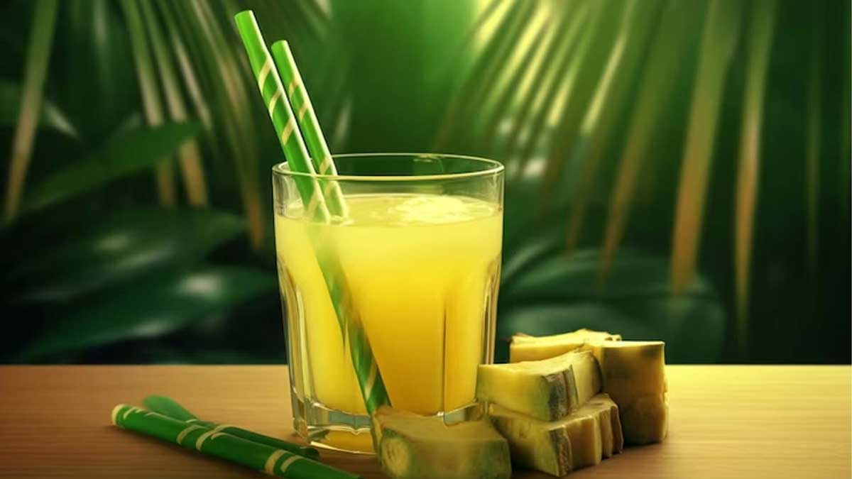 SugarCane Juice A refreshing blend of taste and health"