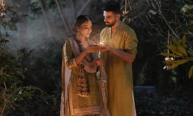 Surbhi Jyoti announces marriage with Sumit Suri, shares pictures with Jim Corbett