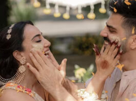 Surbhi Jyoti shares pictures from her haldi ceremony with groom-to-be Sumit Suri