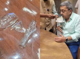 TMC MP suspended for breaking glass on Waqf meeting