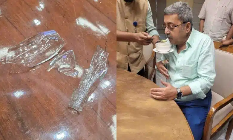 TMC MP suspended for breaking glass on Waqf meeting