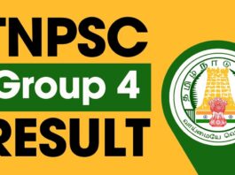 TNPSC Group 4 Result 2024 Released, Check Steps to Check Scorecard