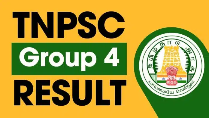 TNPSC Group 4 Result 2024 Released, Check Steps to Check Scorecard