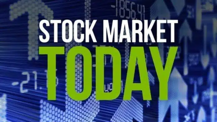 Today the stock market opened in the green mark