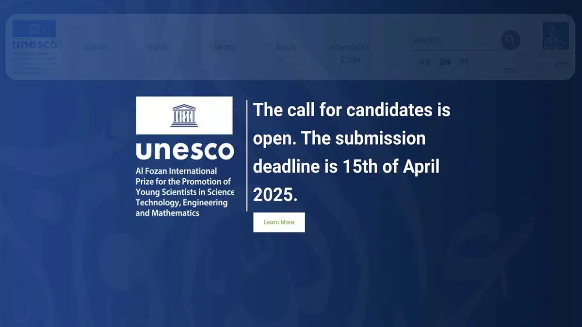 UNESCO invites applications for Al Fozan International Prize