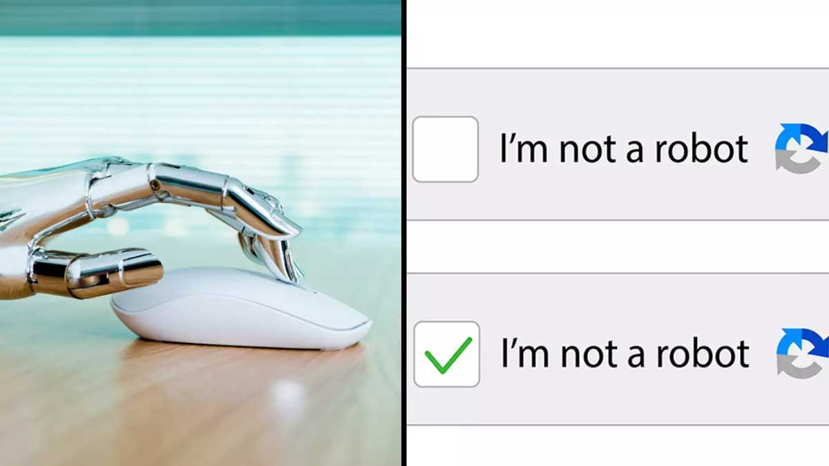 Why can't robots click the "I am not a robot"