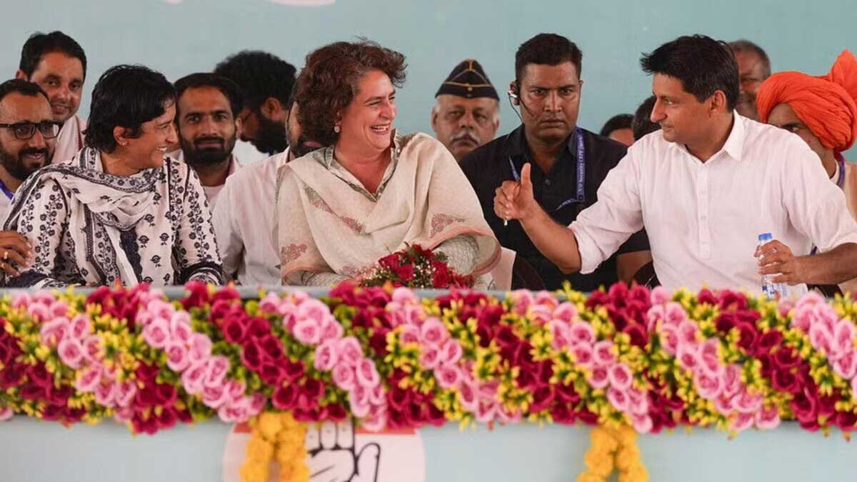 Haryana Election 2024: Priyanka Gandhi said, uproot BJP, this fight is against injustice and evil