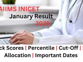 AIIMS INICET January Result 2025 Released, Check Steps to Download