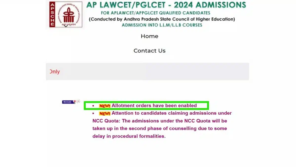 AP LAWCET 2024 counselling second phase seat allotment result to release tomorrow, check details