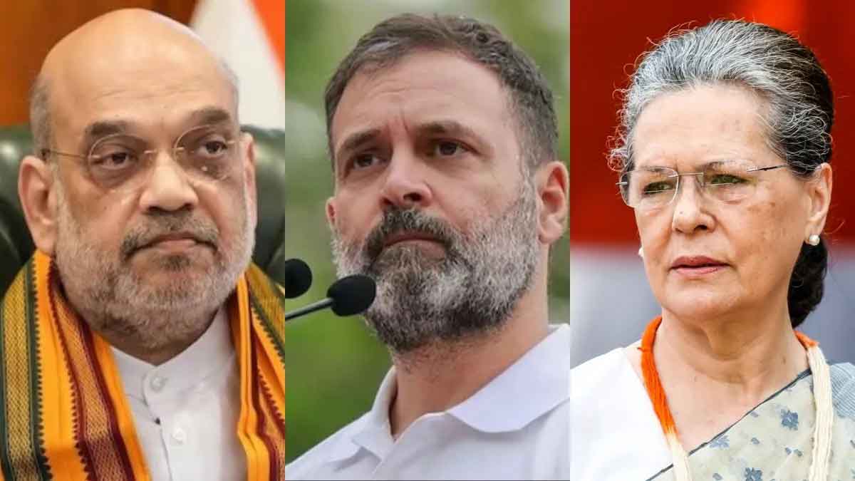 Amit Shah challenge congress leader Rahul Gandhi in poll-bound Maharashtra