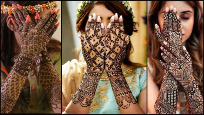 Apply these Mehndi designs on your hands on the occasion of engagement