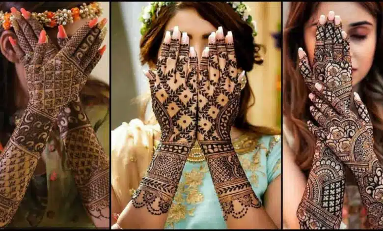 Apply these Mehndi designs on your hands on the occasion of engagement