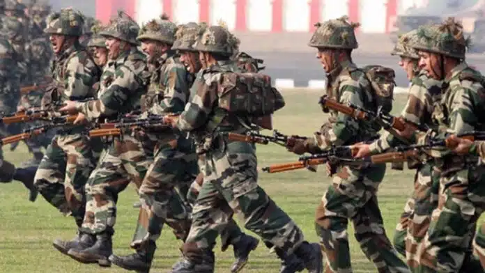 preparation of indian army