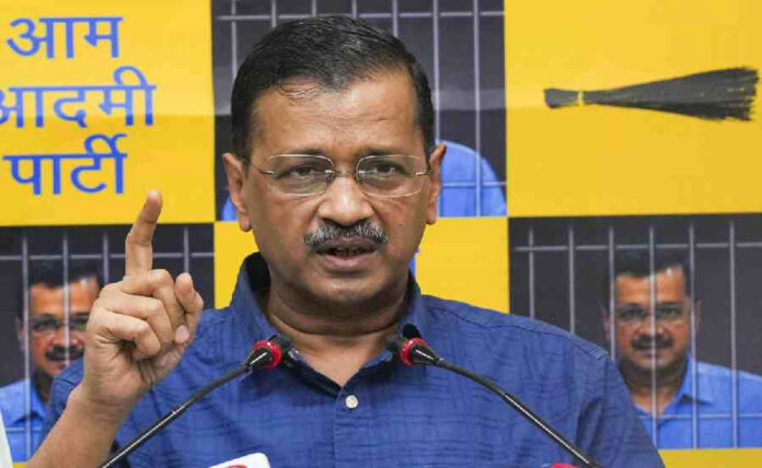 Arvind Kejriwal targeted BJP, claimed that Kailash Gehlot resigned due to pressure from ED.