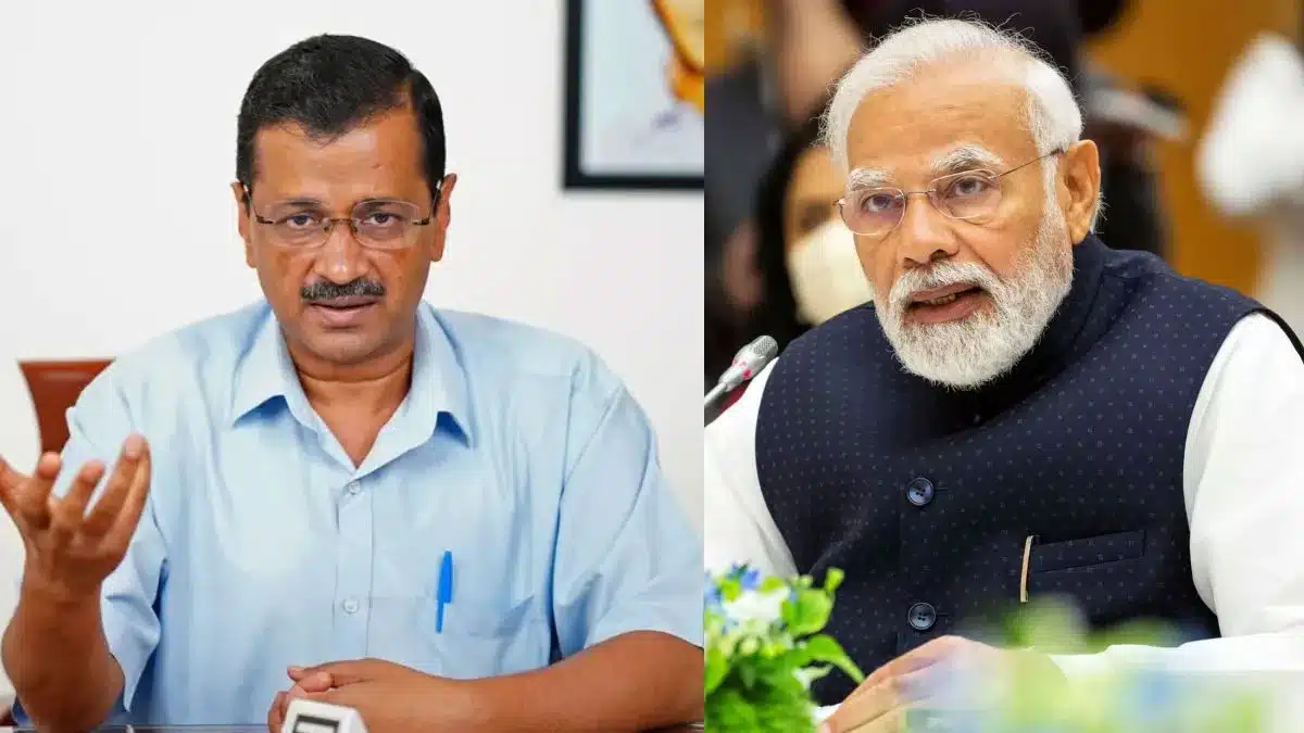 Arvind Kejriwal targeted BJP, claimed that Kailash Gehlot resigned due to pressure from ED.