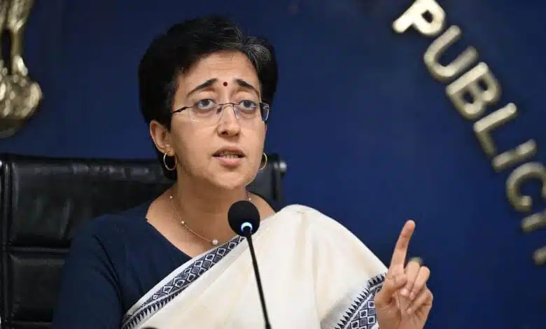 Atishi targets Center over stubble burning amid air emergency in Delhi
