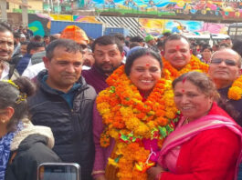 BJP's Asha Nautiyal won from Kedarnath seat of Uttarakhand by a margin of 5,622 votes.