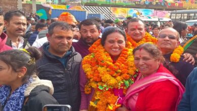 BJP's Asha Nautiyal won from Kedarnath seat of Uttarakhand by a margin of 5,622 votes.