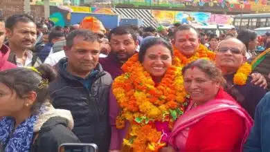 BJP's Asha Nautiyal won from Kedarnath seat of Uttarakhand by a margin of 5,622 votes.